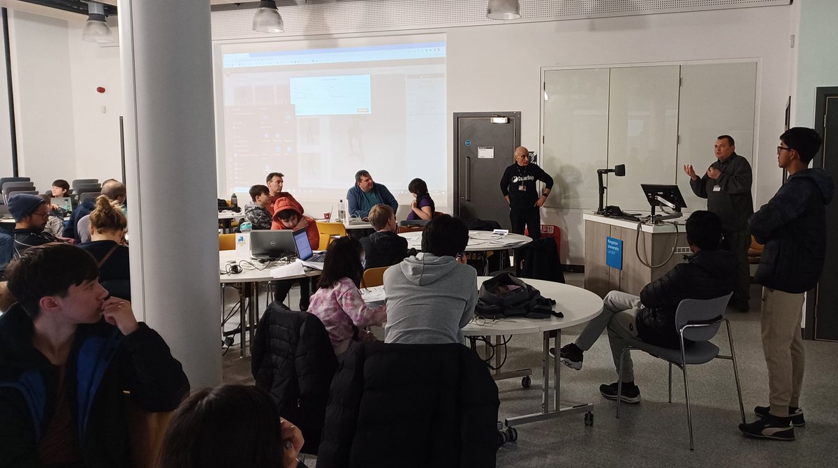 CoderDojoKU's tweet image. Just a few photos from the wonderful February session of @CoderDojo at @KingstonUni. Lots of activities, incl. Scratch (for beginners and intermediate/advanced), Python, Raspberry Pi Pico, Micro:bit, Unity.
Contact us at kingstonuniversity.uk@coderdojo.com to be added to the list