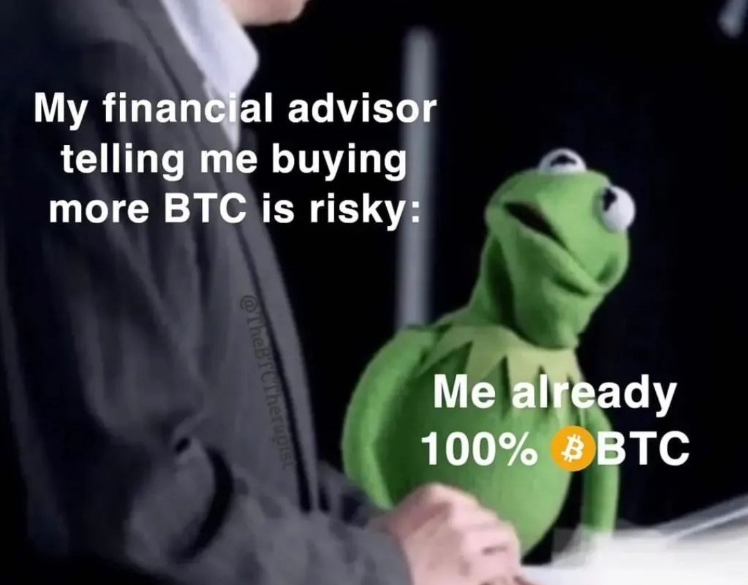AltcoinDaily's tweet photo. Financial advisors don't know what we know. $BTC $ETH https://t.co/Z7X3bjN6HD