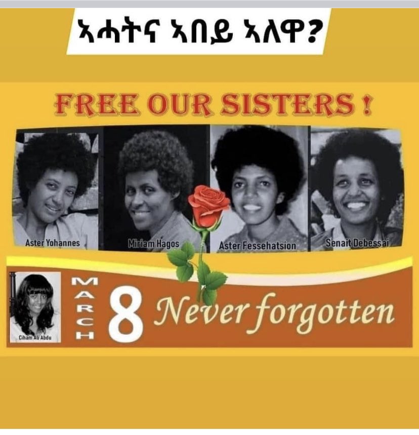 WediMahta's tweet photo. #March8 is about protecting &amp; safeguarding women’s rights through various measures. It is a day to reflect success achieved &amp; challenges they are facing. #Eritrea/n women face all sorts of abuses within &amp; outside the country as they flee the repressive regime. Stand up 4 ur right https://t.co/s8qA8y1FmM
