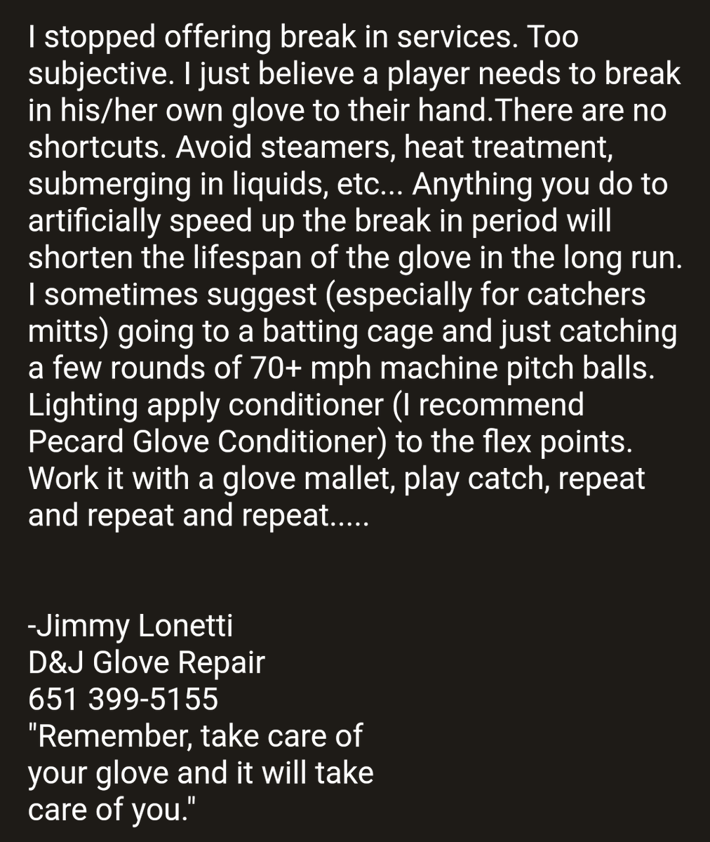 The Twins Almanac on Twitter "DIY glove mallet."