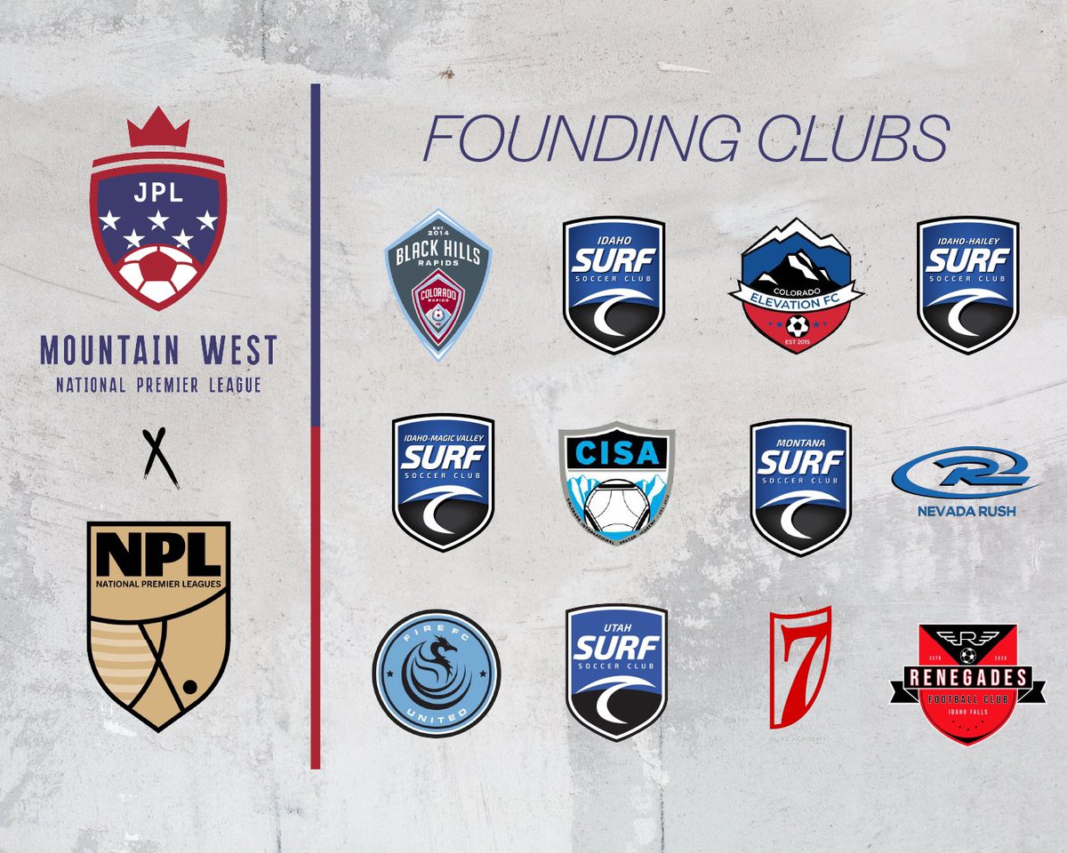 New kids on the block! 🤩

Welcoming these 12 founding member clubs to the Mountain West NPL for its 2023-24 inaugural season!