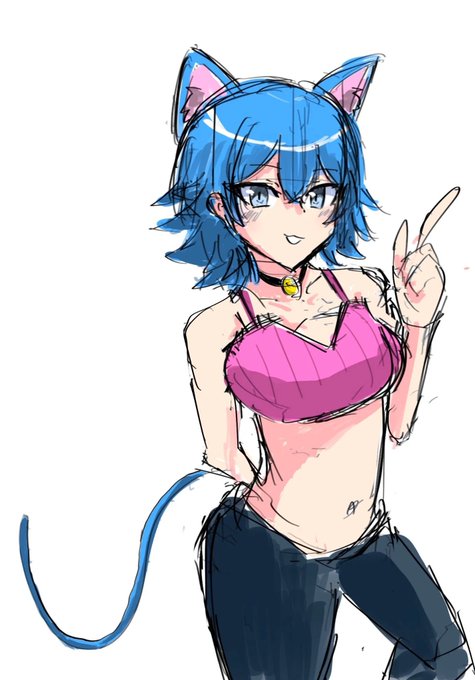 #村上アート
落描きですが許して
 左向きの練習 