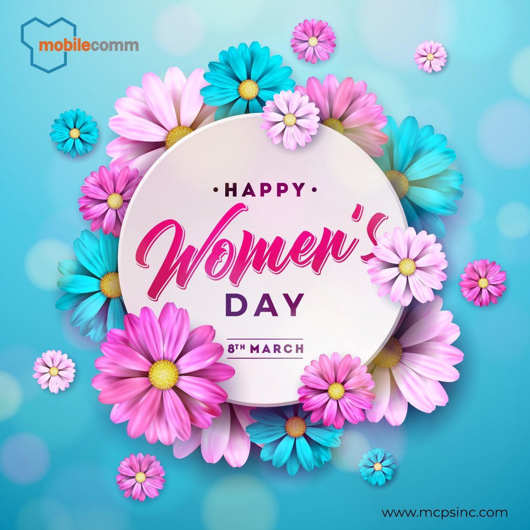 mobilecomm_inc's tweet photo. MobileComm Professionals, Inc wishes a Happy Women's Day to all the incredible women in the world, shine on, not just today but every single day.
#happywomensday #mcpsinc #mobilecomm #wirelesstechnology #wirelesscommunications #usa #canada https://t.co/wBGVWdREou