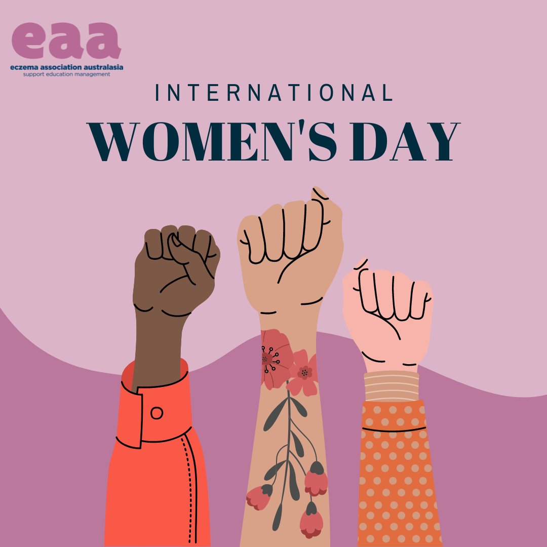 EczemaAu's tweet photo. Happy International Women’s Day from the EAA. 

#CrackingTheCode 
#IWD2023 
#WomeninTech 
#WomeninSTEM 
#eczema #charity https://t.co/vhkqlJ5KnM