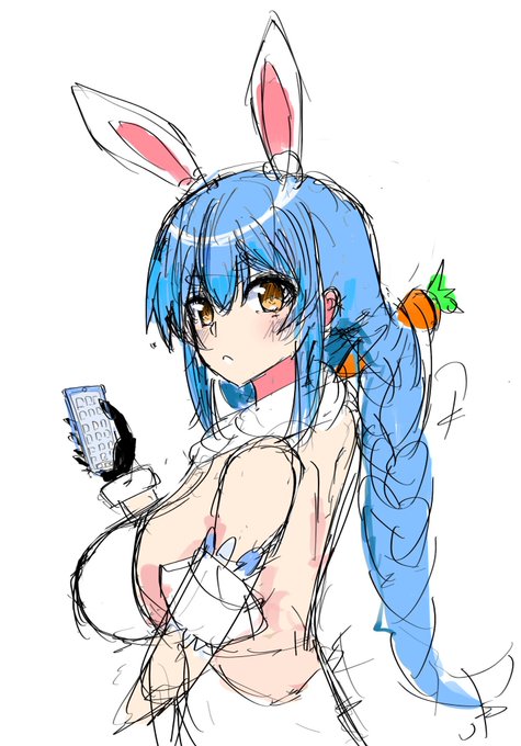 #ぺこらーと
落描きです 