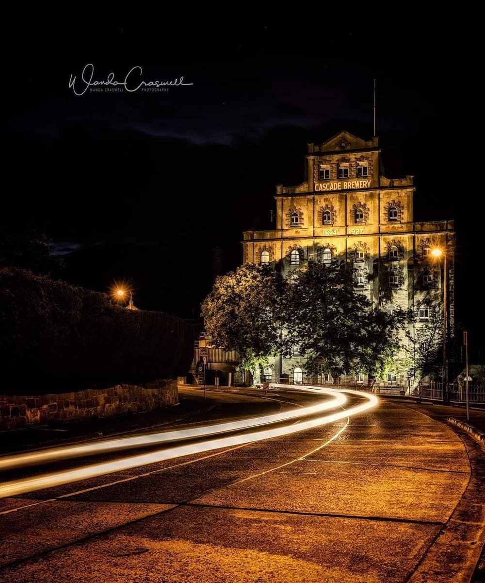 today_tasmania's tweet photo. A pretty cool capture of Cascade Brewery thanks to Wanda Craswell who says: "Cascade Brewery, the oldest operating brewery in Australia, since 1824! Isn’t that amazing!" 🍻 pic: https://t.co/WCRUrmxbfW https://t.co/vOj6Y4DOHQ