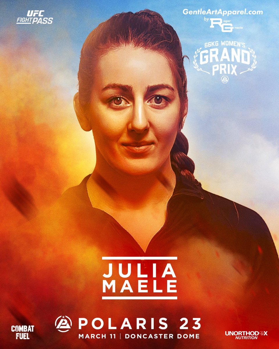 UFCFightPass's tweet image. Julia Maele is bringing the noise to #UFCFIGHTPASS at #Polaris23!