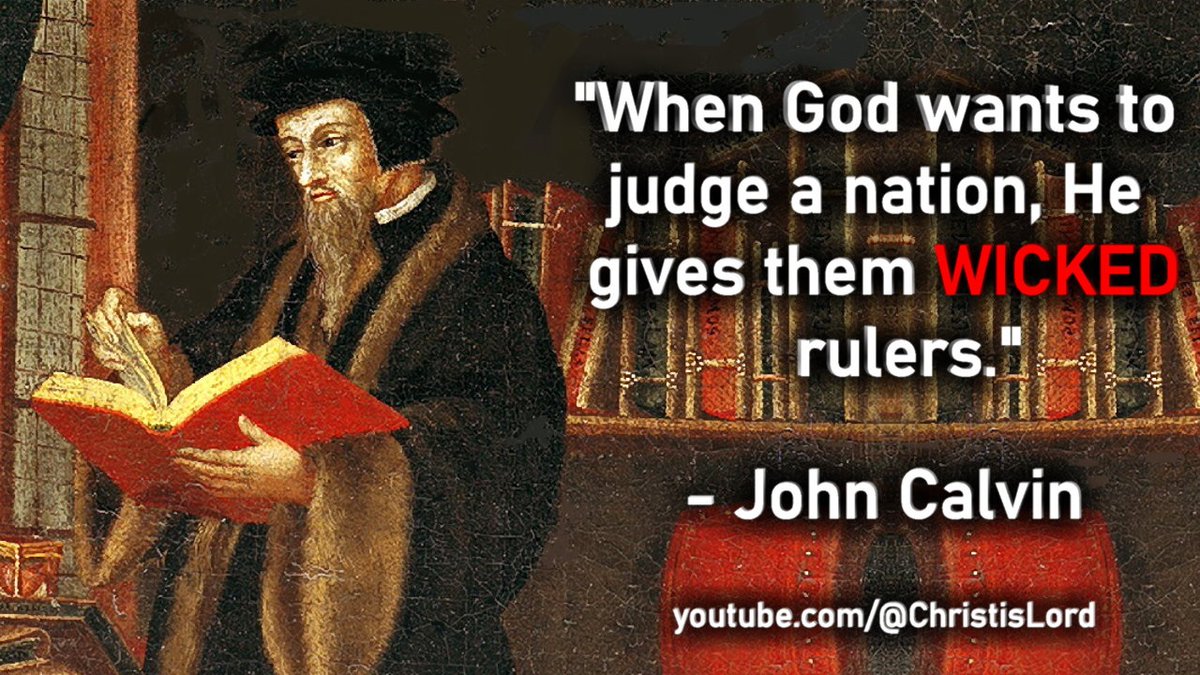 CHRISTISLORD's tweet photo. JOHN CALVIN https://t.co/DLxGyTvbqp