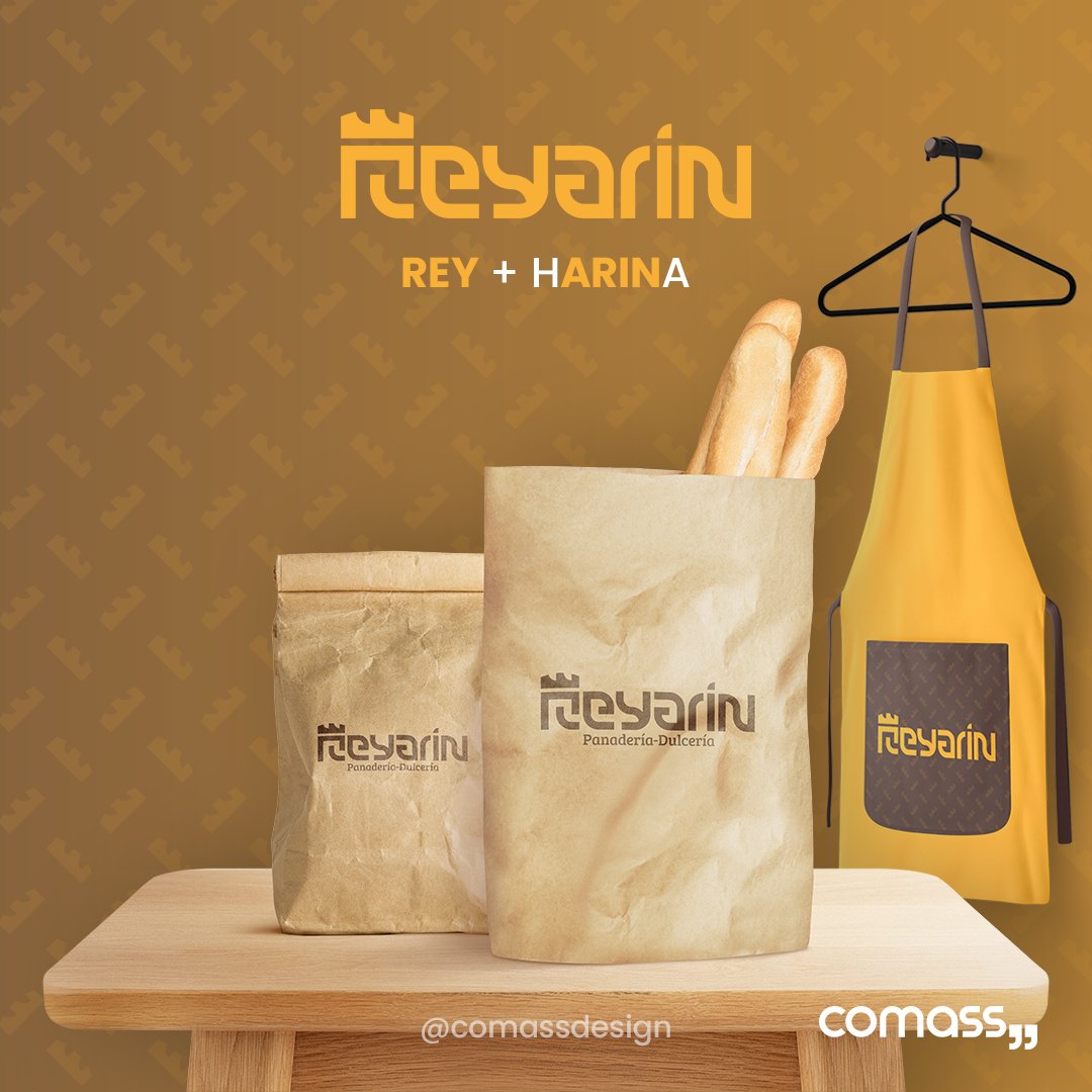 comassdesign's tweet photo. Naming, marca gráfica e identificación visual para REYARÍN, panadería-dulcería. Ciego de Ávila, Cuba.

Naming: @VityFez https://t.co/l0aMq6dsy3