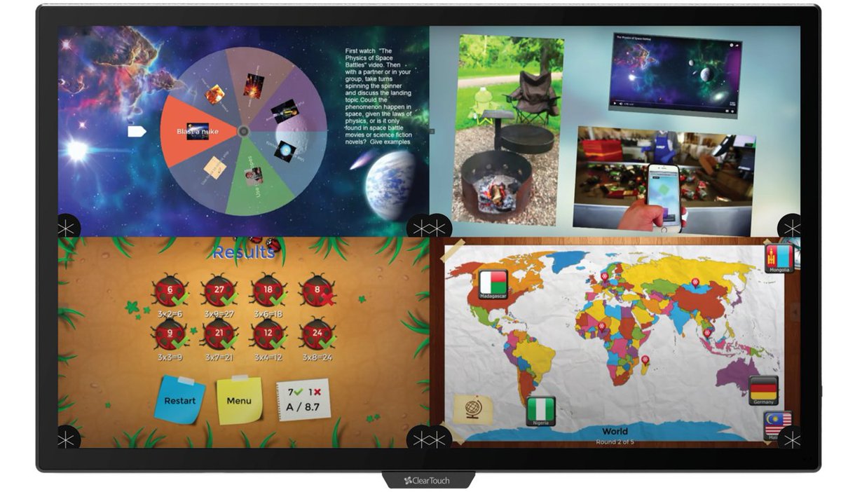 Improve the learning process with a modern classroom! Check out our new webpage to learn about instructional technology options for your district: hubs.ly/Q01FJXFr0