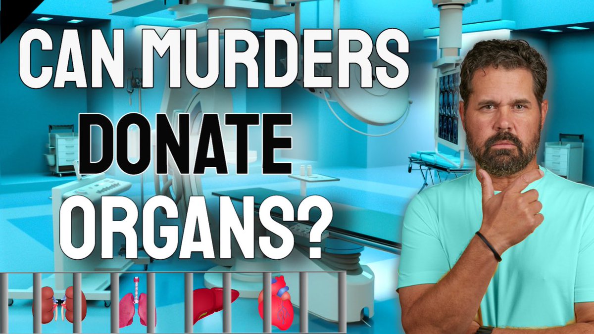 johnnylawfiveO's tweet photo. ❓Can Murderers donate their Organs? I answer this question and more on todays #YouTube video. Comment below👇🏻 if YOU would receive an organ from a murderer 👉🏻 https://t.co/hnfjJejpaE
#organdonor #murder #prision #truecrime #johnnylaw https://t.co/9L9u6KWqfk