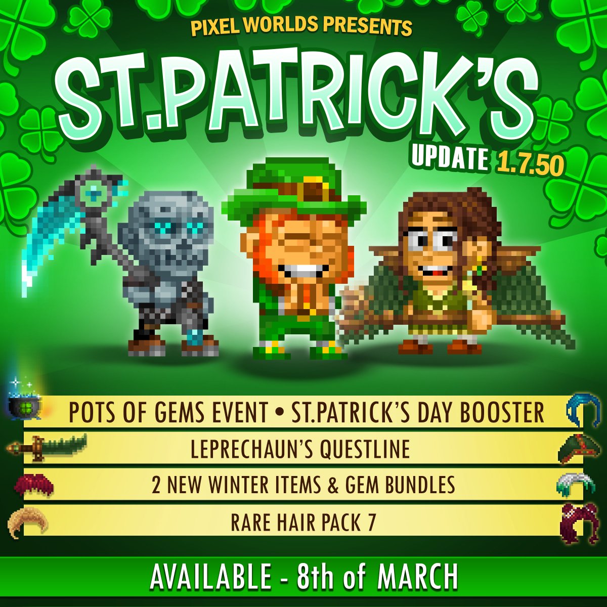 Pixel Worlds Game tweet media