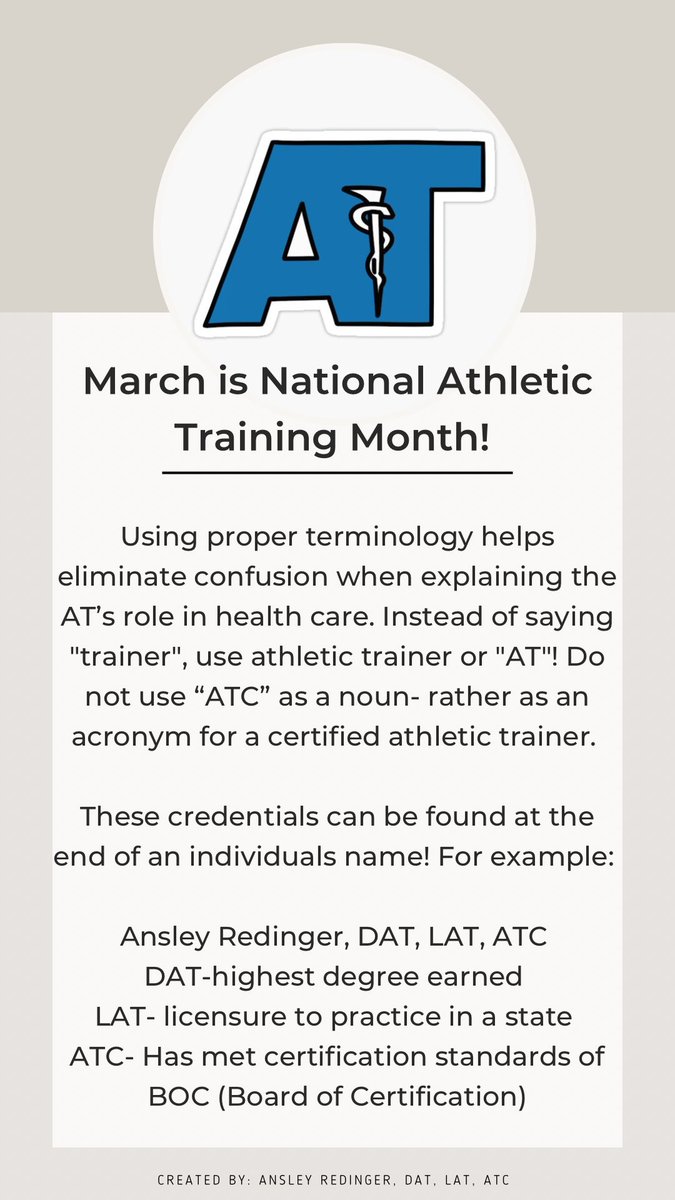 ansmofans's tweet image. Day 7 of #NATM2023 !!!

The alphabet soup at the end of a providers name can be confusing. Here is the proper way to sort them and what they mean! Are yours in the correct order?