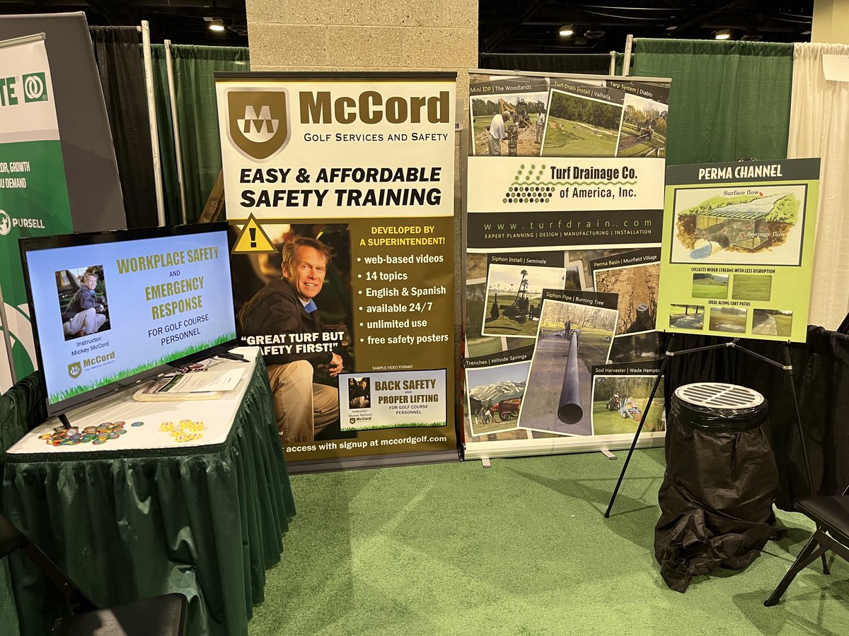 mccordgolf's tweet photo. We're ready for the #NERTS trade show 9:00 am tomorrow morning. Booth 809 https://t.co/74cSxDOeJ7
