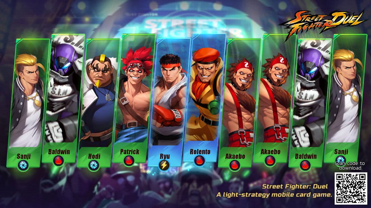 DavidSh48726272's tweet photo. Street Fighter: Duel https://t.co/v3yBaZ6QI1