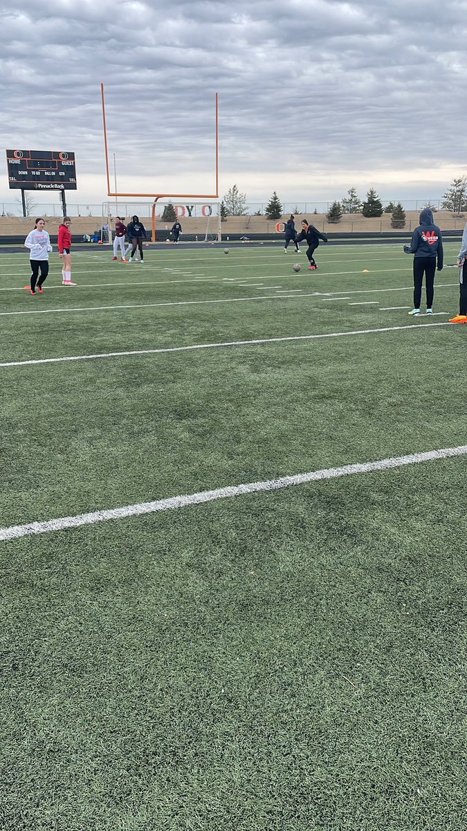 BeatriceHigh's tweet photo. Lady O Soccer putting in the work. https://t.co/CKSTWo70HT