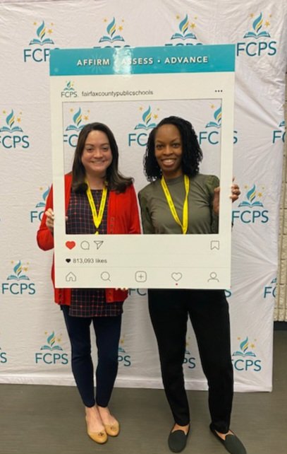 MsMaguire3rd's tweet photo. Mrs. Cooper and I heard some wonderful speakers and participated in some great learning today at the Equity Leads Institute
#affirm #assess #advance #culturallyresponsive #BBES https://t.co/IYz40yUXjp