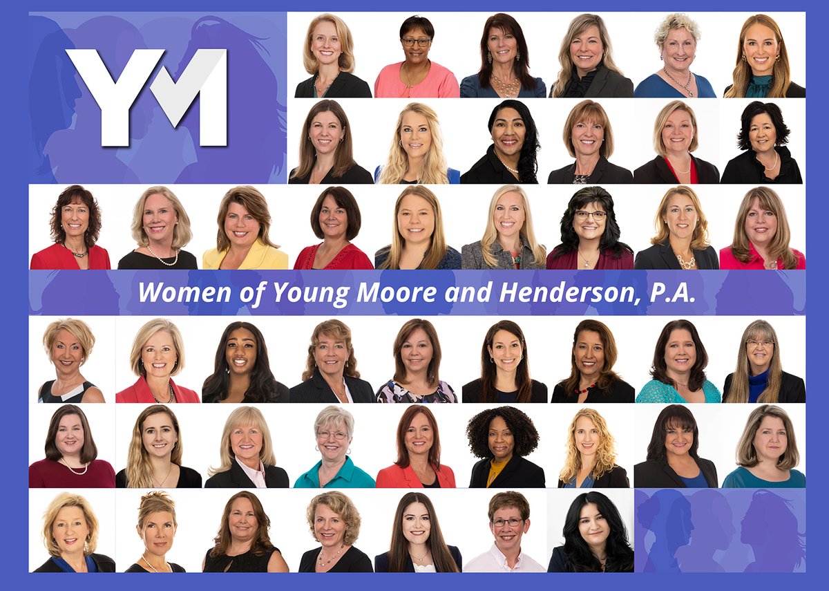 Happy International Women’s Day! At Young Moore, over half of our employees are women! We have leaders, creators, planners, problem solvers, and protectors. We have brilliant and valiant fighters. We have strength, resiliency, and empathy. We are proud! #internationalwomensday
