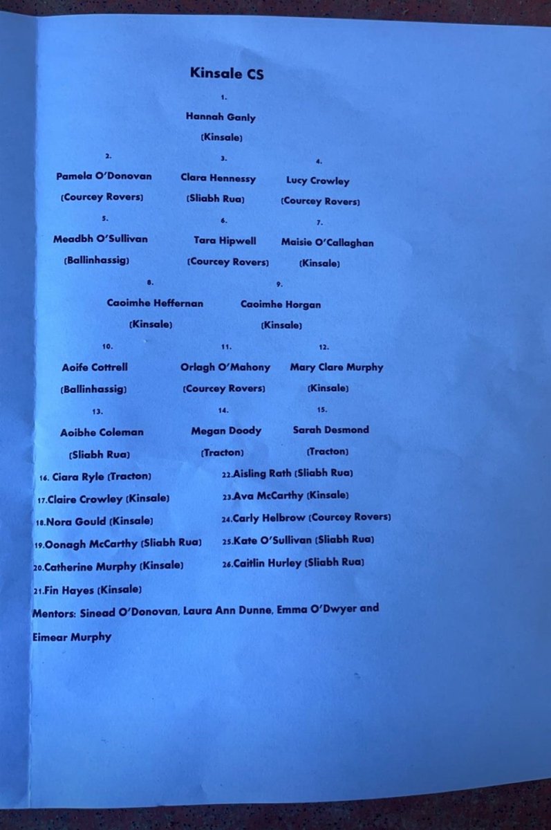 KCS Camogie tweet media