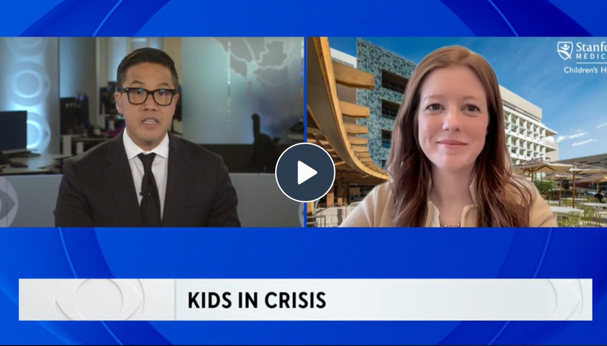 Thank you @KPIXtv @KyleKPIX and @RyanKPIX for sharing @StanfordChild Dr. Shea Fedigan's tips on ways to identify kids struggling w/anxiety & depression, and how to help them. 🩺❤️ #KidsMentalHealth