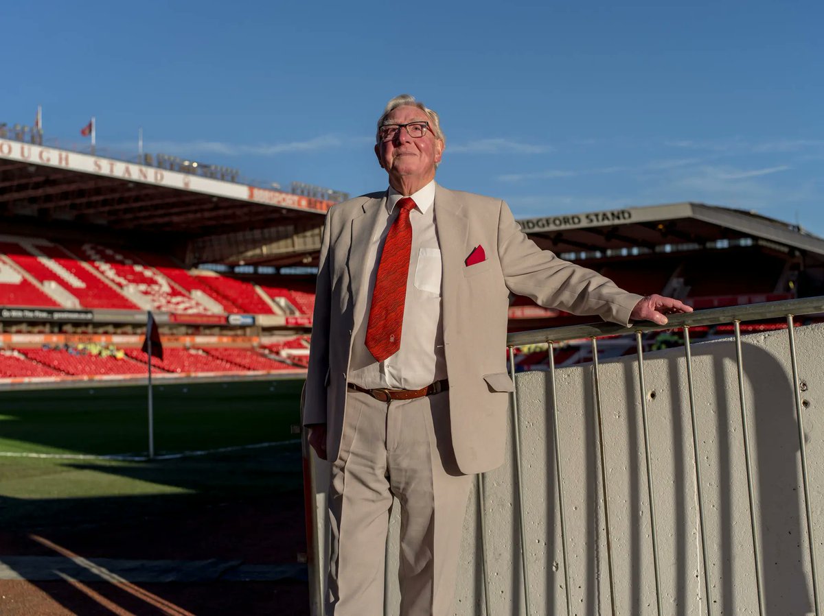 NFFC's tweet photo. We are deeply saddened to learn of the passing of former steward and tea boy Tom Parish.

Tom was a much loved figure at The City Ground and will always remain in our hearts. 

The Club's thoughts go out to his family and friends during this difficult time. https://t.co/l2Z1P3Rp6V