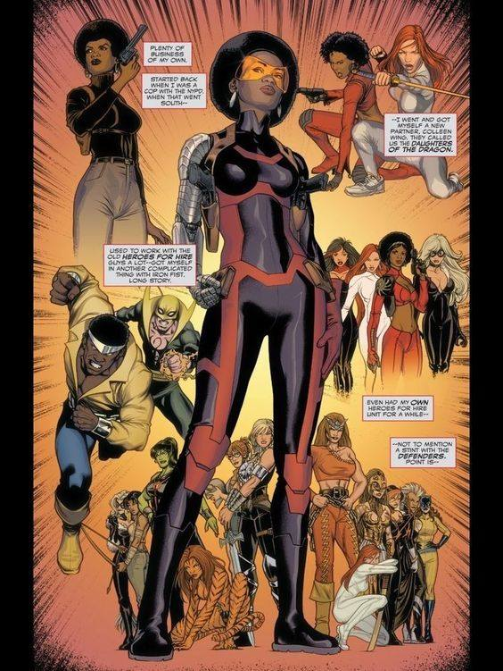 Happy 50th Birthday #MistyKnight, <a href="/Marvel/">Marvel Entertainment</a>'s first Black Superheroine...
#WomensHistoryMonth