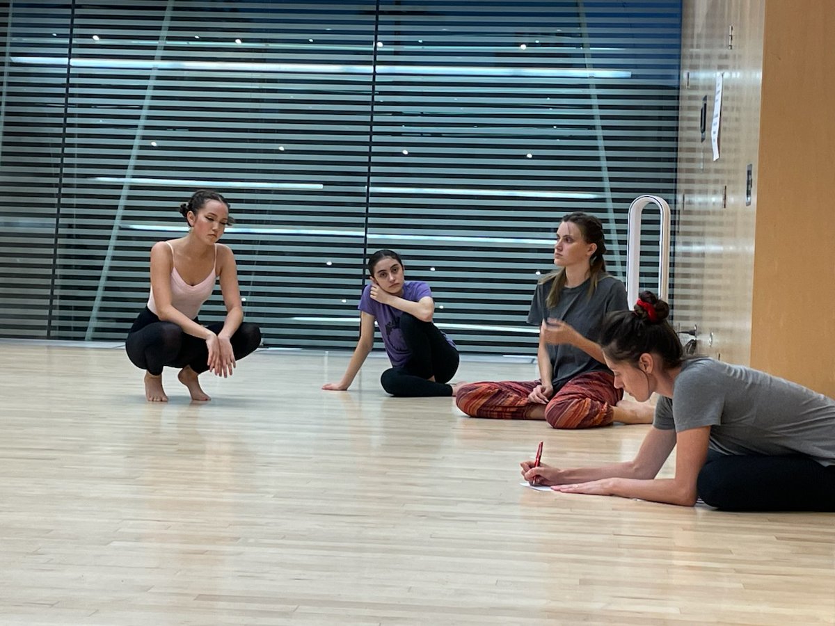 seetdance's tweet photo. Thrilled & humbled dancers from my independent dance school are the first to perform a #MerceCunningham work in Australia, Field Dances from 1963. Here are photos from the second rehearsal with former Merce principal dancer Melissa Toogood. https://t.co/heckXV0XvA