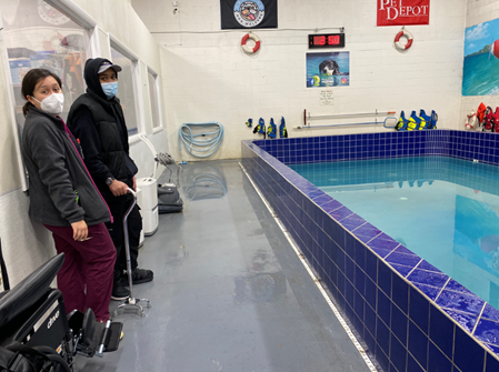 MWPH's tweet photo. Recently, our CLTR team was able to take one of our patients and Gaston, our facility dog on an outing to Pet Depot! Gaston enjoyed a swim in the pool and then they were able to give him a bath. Before they left, a toy was chosen for Gaston too!
#CLTR #facilitydog https://t.co/CDxAbKgTZw