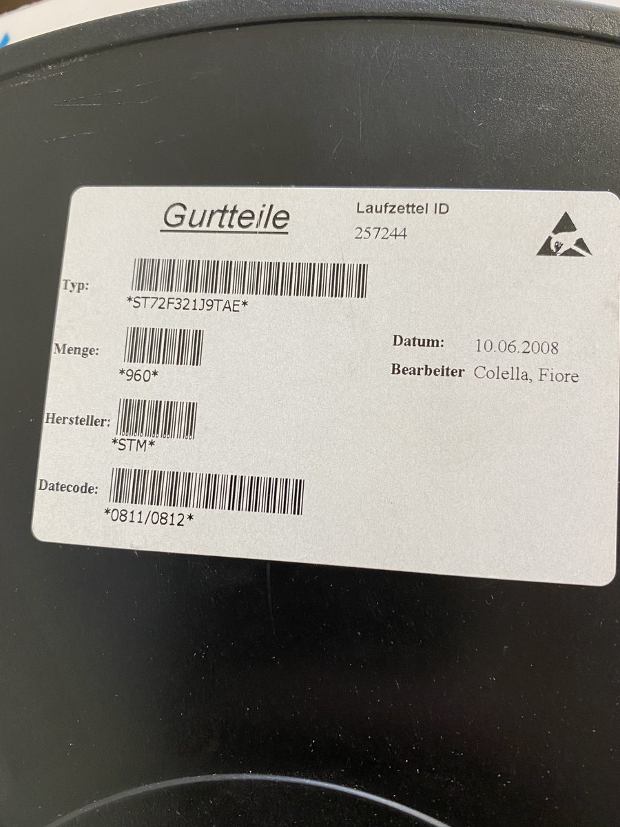 dfsalesco's tweet image. ST72F321J9TAE ST Microelctronics in stock! Call to order 1-800-321-5031 or email sales@dfsales.com

dfsales.com/ic/st72f321j9t…

#integratedcircuit
#mcu8bit
#stmicroelectonics 
#electroniccomponents
#distribution
#instock
#siliconvalley
#samedayshipping
#dfsalesco
#sales
#sanjose