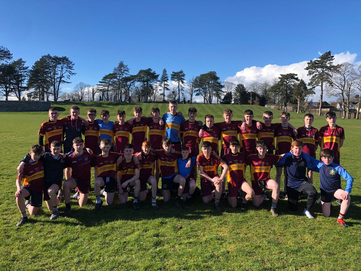 Well done to our Year 11 boys footballers today in their QF win over Aquinas GS in the <a href="/ulsterschools/">Ulster Schools GAA</a> Paddy O'Hara Cup. Semi-final opponents to be confirmed.