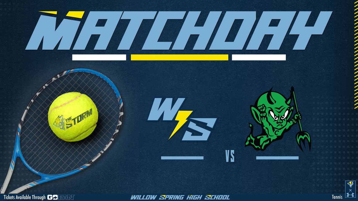 Willow Spring Men's Tennis (@ws_storm_mten) on Twitter photo Home again today for a non-conference matchup with the <a href="/IMPAthletics/">CaryHighAthletics</a> at 3:30. Another day to get better! Home again today for a non-conference matchup with the <a href="/IMPAthletics/">CaryHighAthletics</a> at 3:30. Another day to get better!
