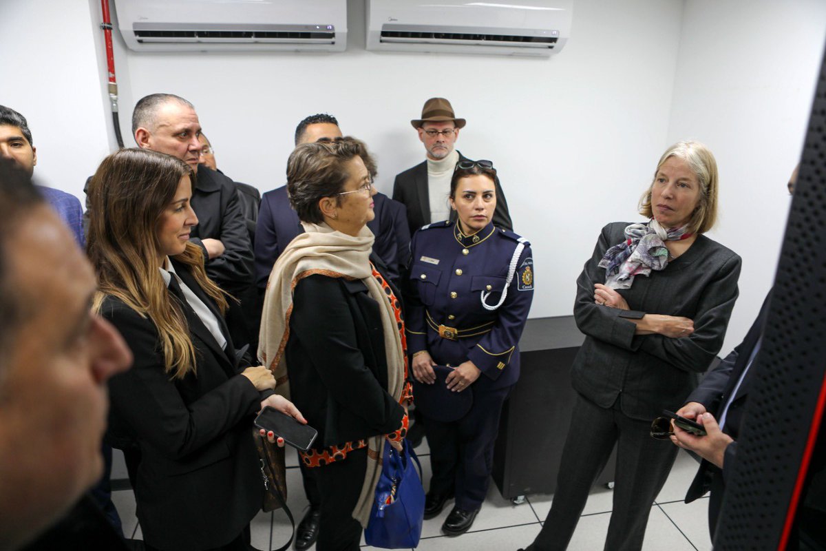 CristinaAlbert4's tweet photo. @UNODC_ROMENA a conclut la phase 2 du projet sur le renforcement des frontières en Tunisie avec la mise en place d'1 unité centrale pour les informations des passagers renforçant les mesures de sécurité aux frontières. 🙏@CanadaTunisia @Canada_INT_VIE @ONUDC https://t.co/9tI2pLaDen