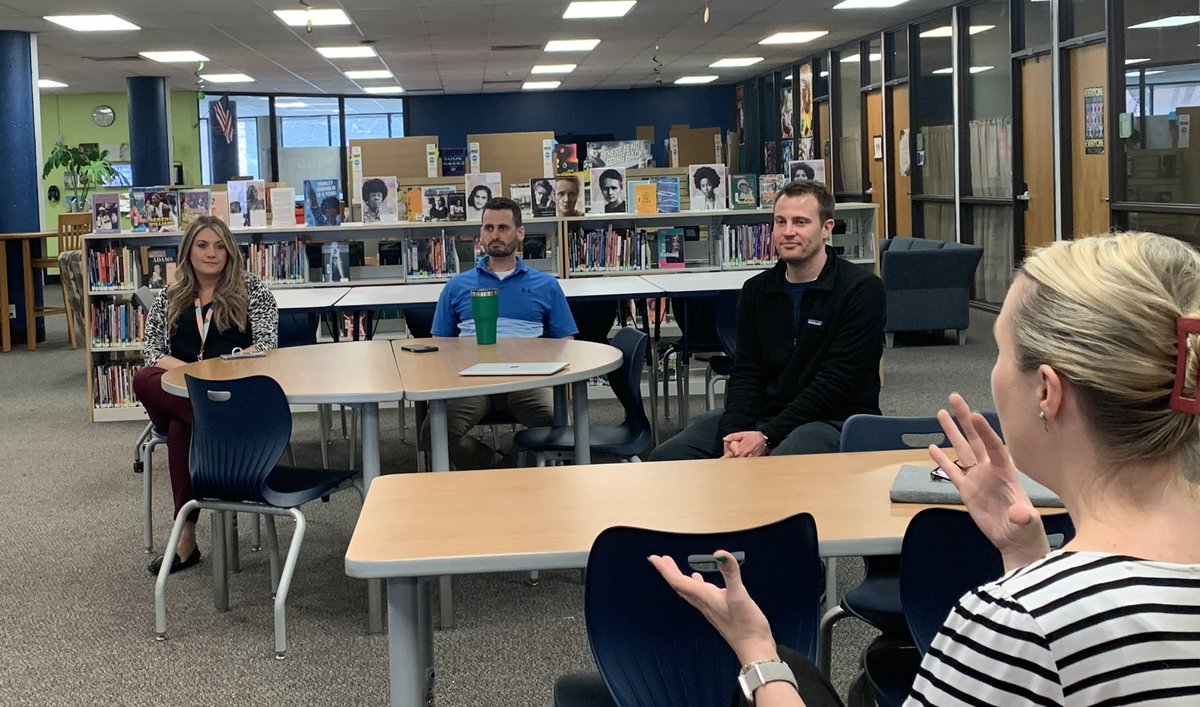 TedHiff's tweet photo. Meeting with the classroom teachers and providing 30 Second Feedback at #HolmanMS @PattonvilleSD ! Thank you @sarahmoran45 for hosting your colleagues from @MLDSLeaders. @SCWestWarriorAP @StLouisRPDC @EducPlus https://t.co/2YWiNLjSho
