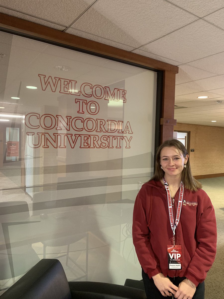 Amazing visit today <a href="/Concordia/">Concordia University</a> I loved meeting all the great people and some of the players! Thank you <a href="/coach__cavanagh/">Hailey Cavanagh</a> for meeting with me! #softball  #fastpitch <a href="/GVSUSoftball/">GVSU Softball</a> <a href="/FSU_SB/">Ferris St. Softball</a> <a href="/svsuathletics/">svsuathletics</a> <a href="/TrineSoftball/">Don Danklefsen II</a> <a href="/CalvinSoftball/">Calvin Softball</a> <a href="/ClearySoftball/">Cleary Softball</a> <a href="/IndianaTech/">Indiana Tech</a> <a href="/AquinasSoftball/">St. Thomas Aquinas Softball</a>