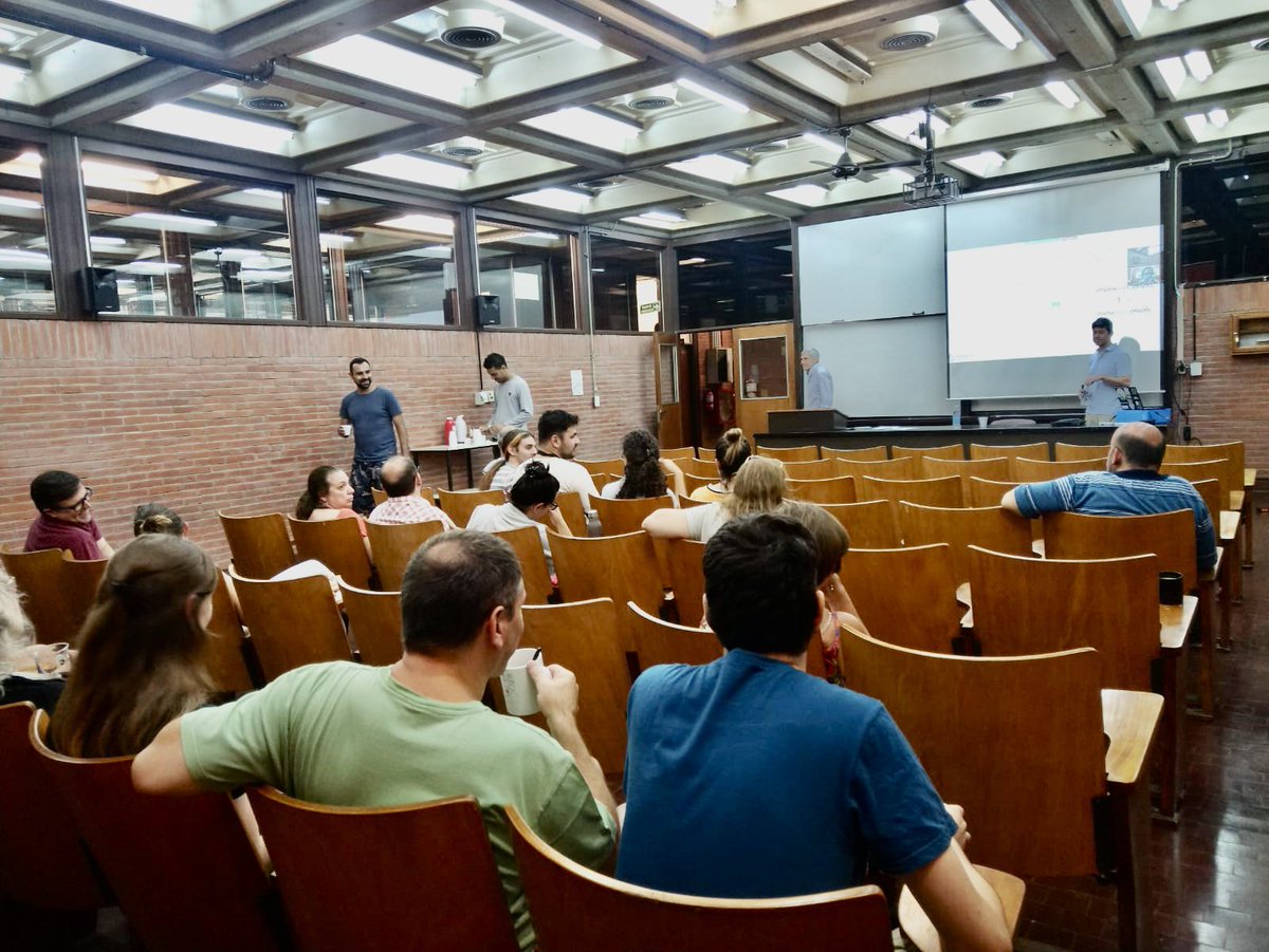 Finished visiting the national labs <a href="/INTIargentina/">INTI</a> of Argentina, and the Department of Organic Chemistry at Buenos Aires University (<a href="/UBARectorado/">Universidad de Buenos Aires</a>). I especially enjoyed the process chemistry lab and the hardcover journal library. 🧪 📚