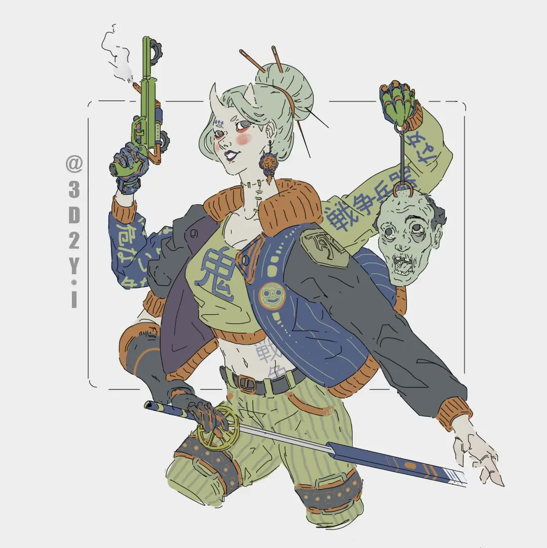 3d2yI's tweet photo. Oni \`(°•°)/ 
 Voltando a postar por aqui! https://t.co/3UxkbLxvZu