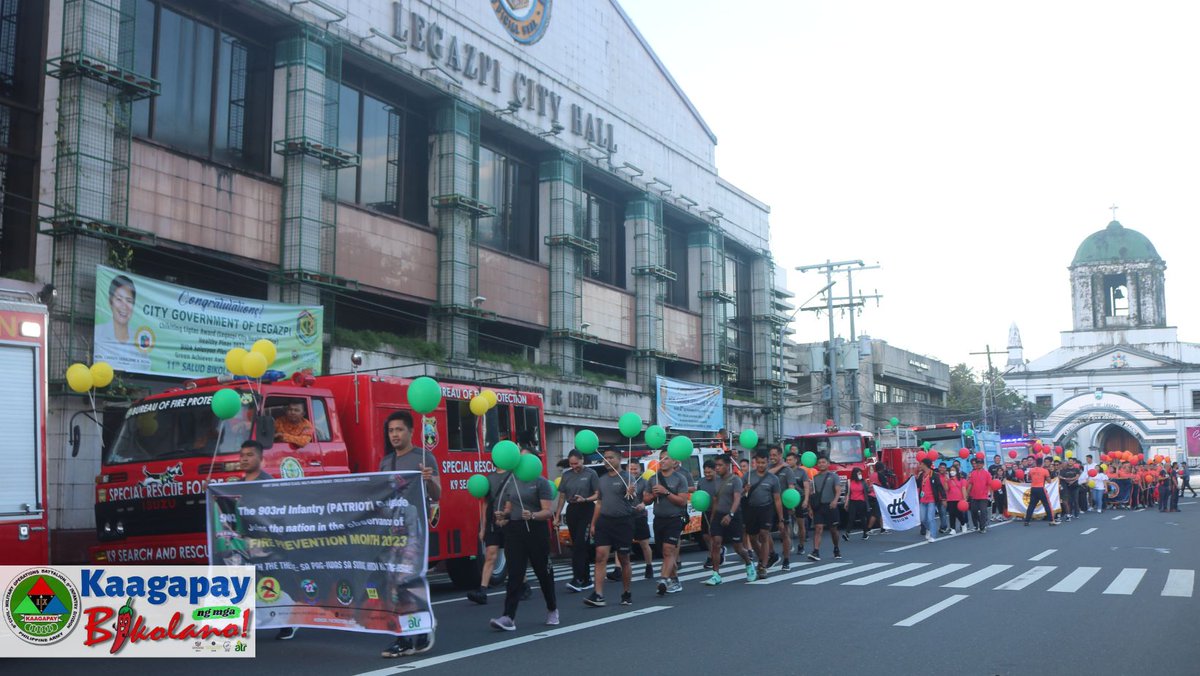 9CMOBattalion's tweet photo. Fire Prevention Month 2023 ng BFP-5 dinaluhan ng Kaagapay Battalion sa Albay
#KaagapayNgMgaBikolano
#StrongArmyStrongNation
#AFPyoucanTRUST
Read More: https://t.co/W5yKTNFPTH https://t.co/skIDrkdWdh