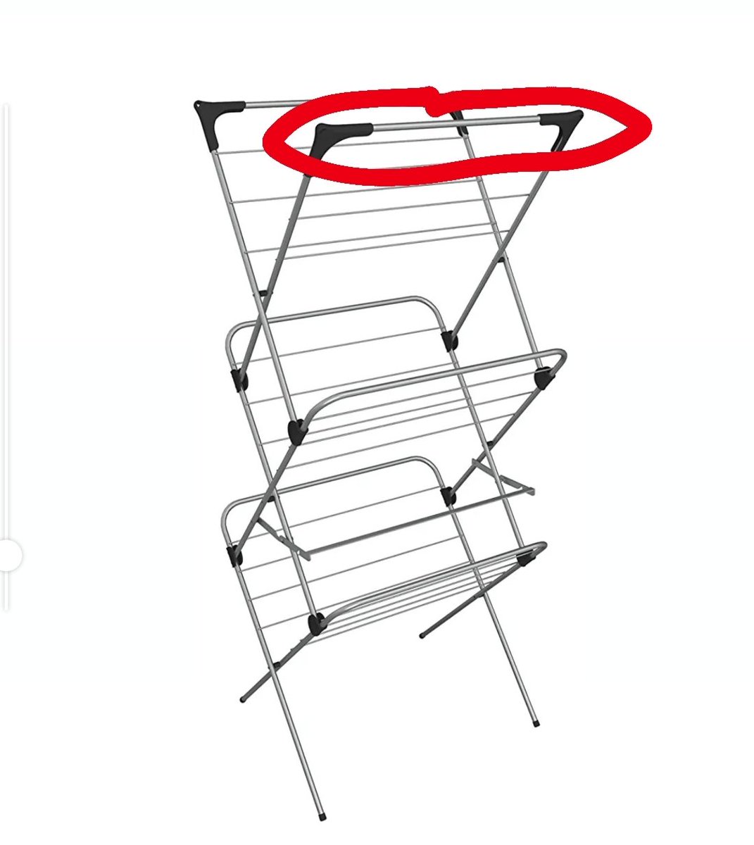 Ok I'll be the one to say it. The outside rungs of the clothes airer are reserved for the very best. The washing basket A-listers.