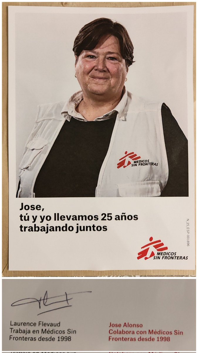 ovijad's tweet photo. Como pasa el tiempo. 25 años!!. @MSF_Espana https://t.co/96WueAMsnS
