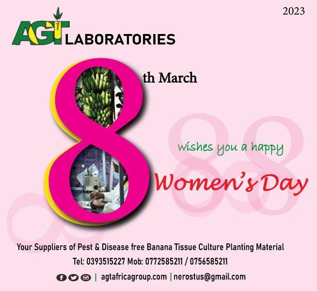 Women's Day is a day for all of us to recognize and celebrate the wonderful work done by wonderful women around us. Happy Women's Day 2023. #AGTGROUP #agtlaboratories