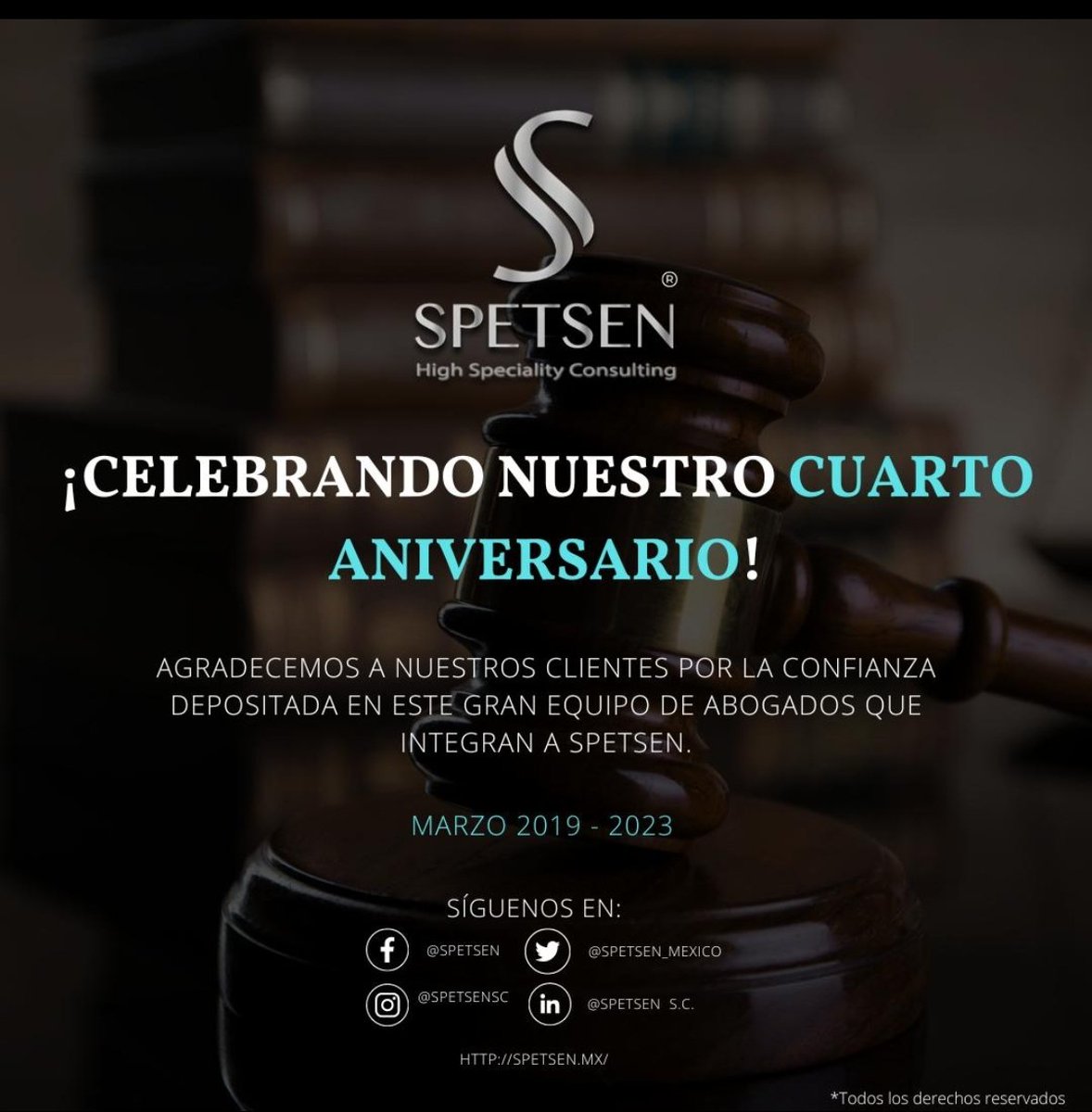 ramon_cabrera's tweet photo. 4 Años de Éxitos. Gracias
#SabiasQue #spetsen #mexicocity #copyright #asesoríalegal #illegalvisuals #peoplegallery #legalize #legaladvisor #legalizeit #illegal #ilegal #kdepeoplegallery #lariostreslegal #asesorialegal #nadieesilegal #legalidad #legalization #legalizacion https://t.co/USWrfdPef5
