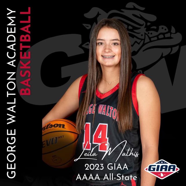 Congratulations Leila Mathis <a href="/leilamathis14/">Leila Mathis</a> GIAA/AAAA All State!  Awesome season Leila!