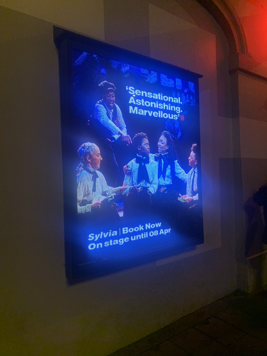 Inspiring way to spend the evening before International Women’s Day, seeing Sylvia - the story of UK women’s suffrage in technicolour at the <a href="/oldvictheatre/">The Old Vic</a>. Be the change. #IWD2023 oldvictheatre.com/stage/event/sy…