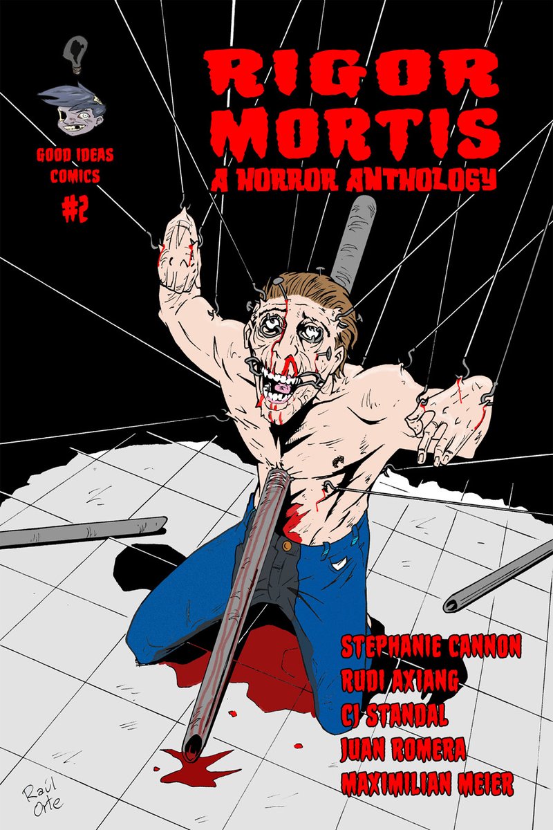 TOMORROW! Rigor Mortis #2, our horror anthology featuring new talent, will be available on <a href="/globalcomix/">GlobalComix</a>! PDF already available at goodideascomics.com!