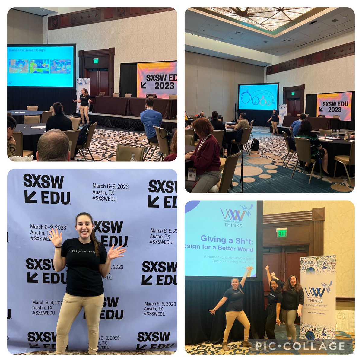 Great session presenting @SXSWEDU ! Continuing to push thinking on: HMW use #designthinking (DT) to engage stu in #steam and #globalhealth? Fav feedback of the day “This workshop has made me feel like I can go back home and have my team try DT again” #sxswedu @WishforWASH