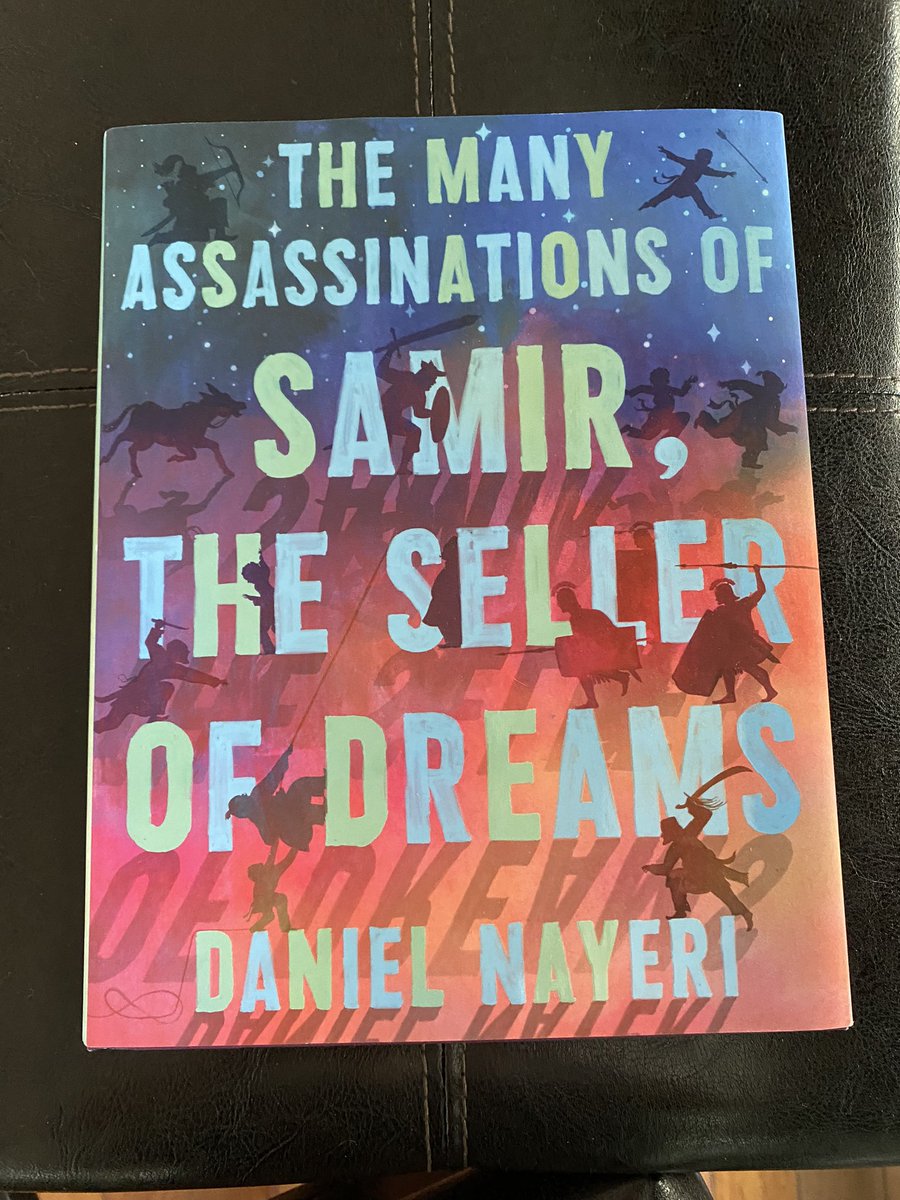 Triad of Delight
(Brought to you by an inherent & pronounced bookgeekery trait.):

Squee!
OMG!
Look what came in the mail for me!

(You may now return to your regularly scheduled programming.)

@DanielNayeri #Scheheradude #TheManyAssassinationsofSamirtheSellerofDreams #booklove