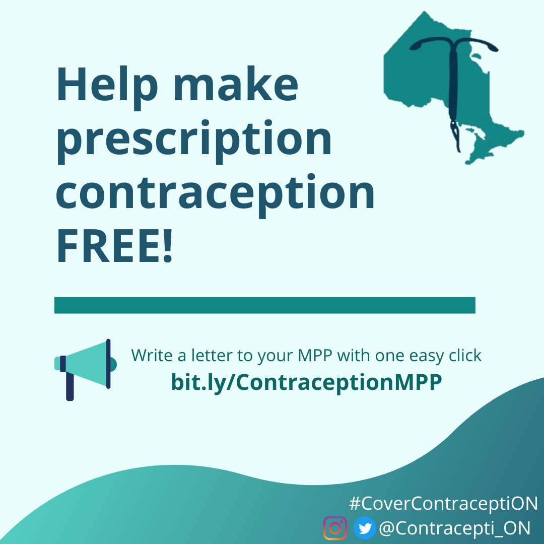 Contracepti_ON's tweet photo. It's time for Ontario to follow BC's lead and provide universal, no-cost #contraception for ALL! 

Join the movement by emailing your MPP with one easy click 📣 @ONThealth 

https://t.co/loHoy3n4d0 https://t.co/PfrzLRji0x