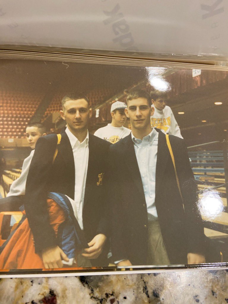 A few more shots of the 93 squad - courtesy of Chris Fitzpatrick.  These guys haven’t changed a bit. 

Also - we loved Vets Auditorium