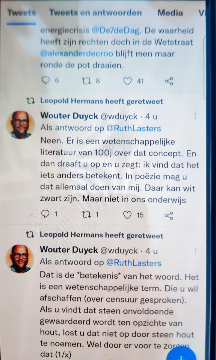 Ruth Lasters tweet media