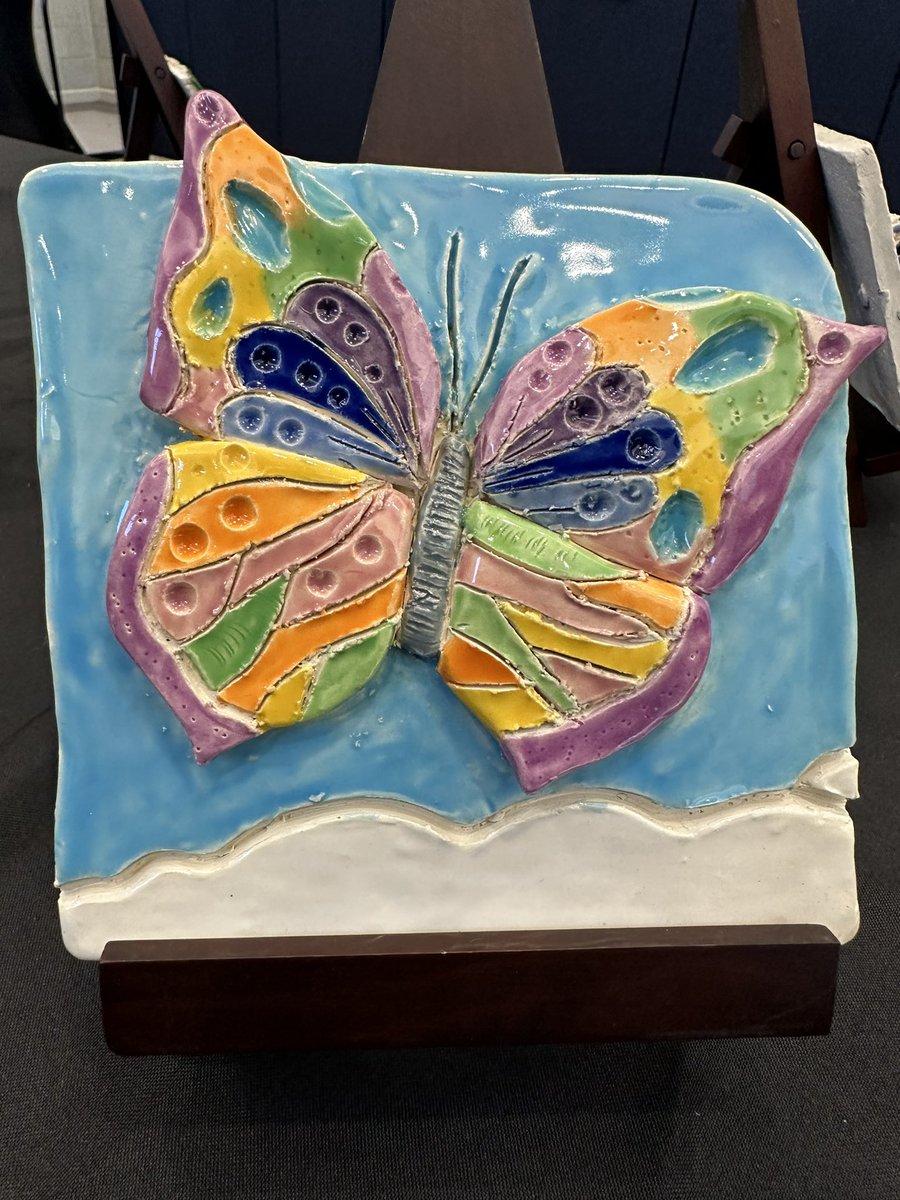mpvisualarts1's tweet photo. The Fine Arts Center is the place to be this evening!  We are celebrating Youth Art Month.  Our reception will last until 7:30, come and join us!  #YAM2023 https://t.co/AdBJ8qnmEU